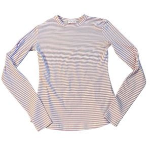 Pink Lily Stripe Tee